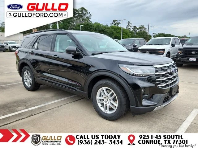 New 2026 Agate Black Metallic Ford Active image 1