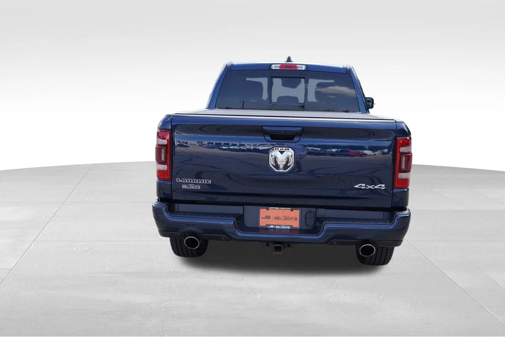 Used 2022 Patriot Blue Pearlcoat Ram Laramie image 6