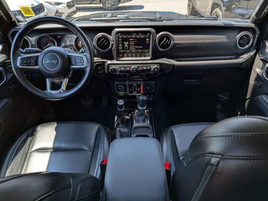 Used 2022 Black Jeep Unlimited Sahara 4xe image 21