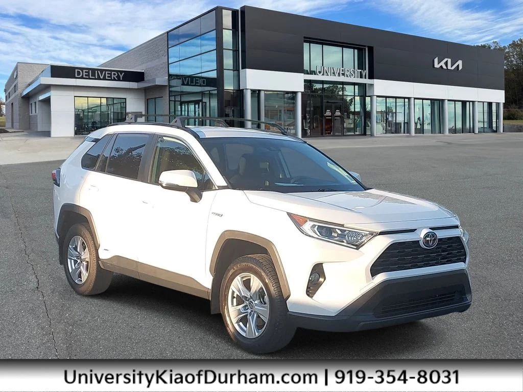 Used 2021 White Toyota XLE image 1