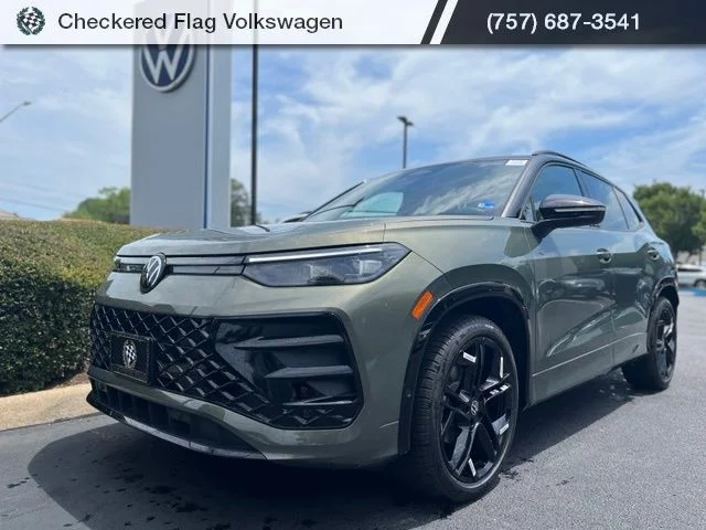 New 2026 Green Volkswagen 2.0T SE R-Line Black image 1