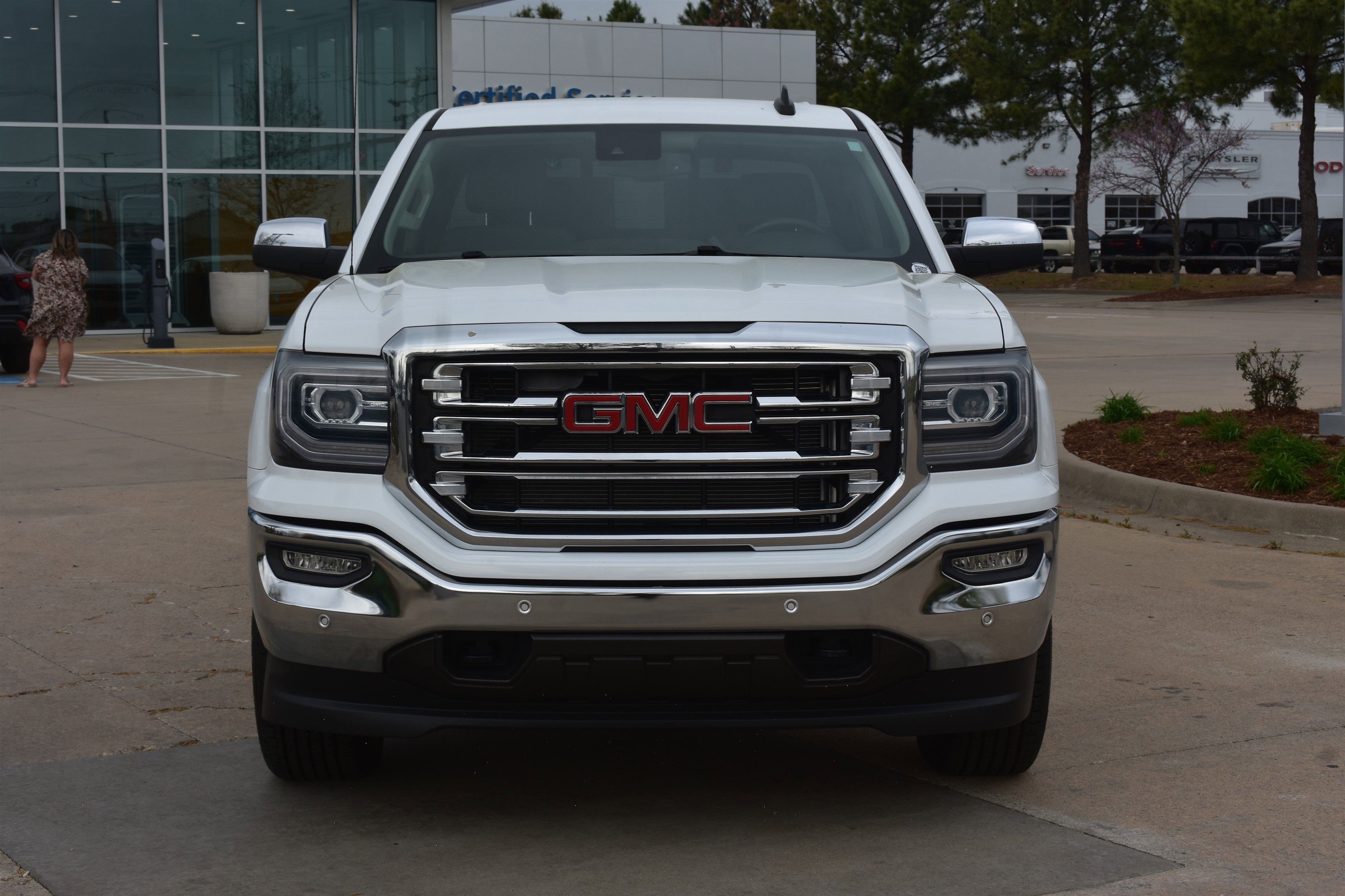 Used 2016 GMC Sierra 1500 SLT with VIN 3GTU2NEC7GG297852 for sale in Little Rock