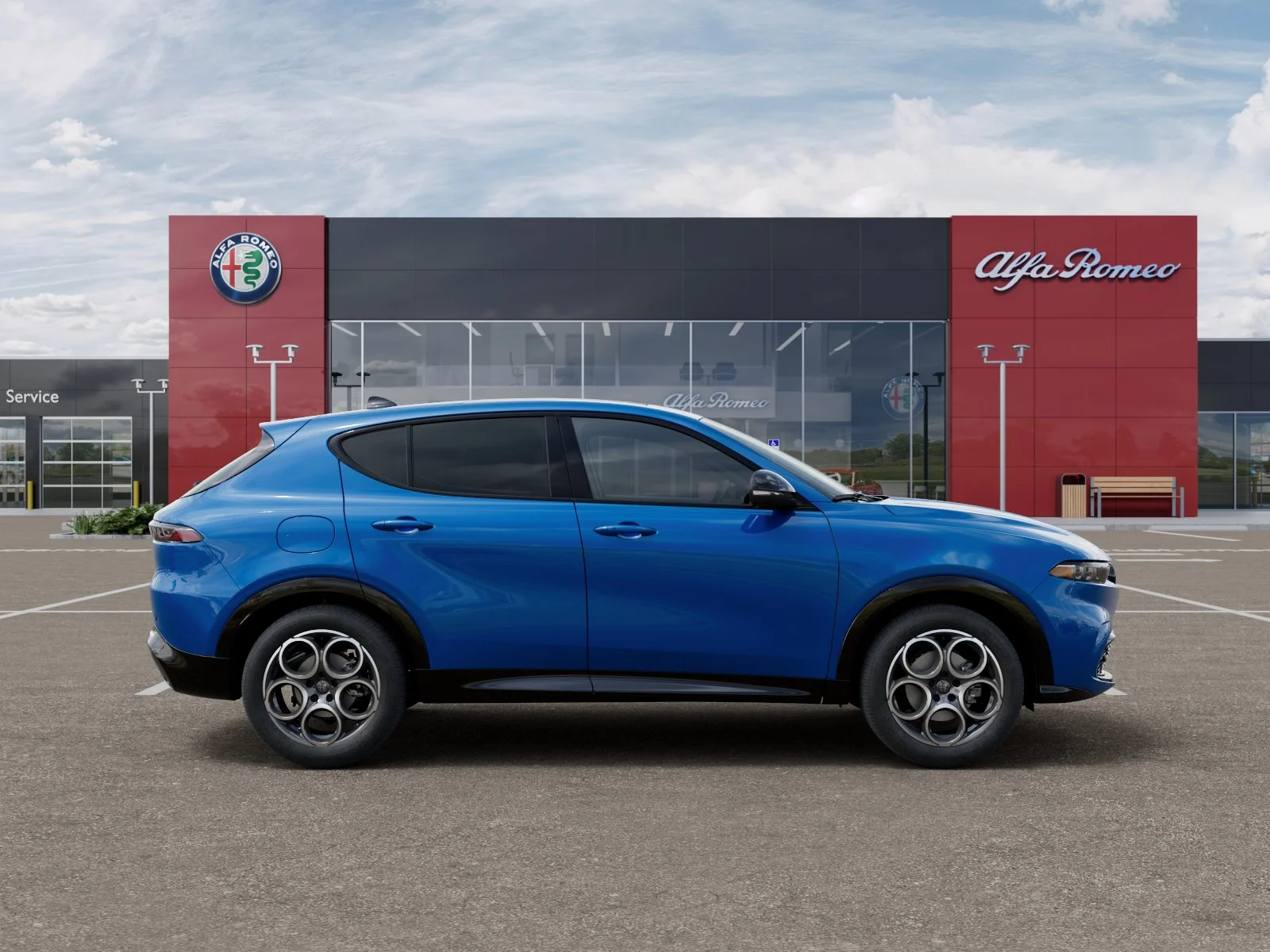 New 2025 Blue Alfa Romeo Base image 67