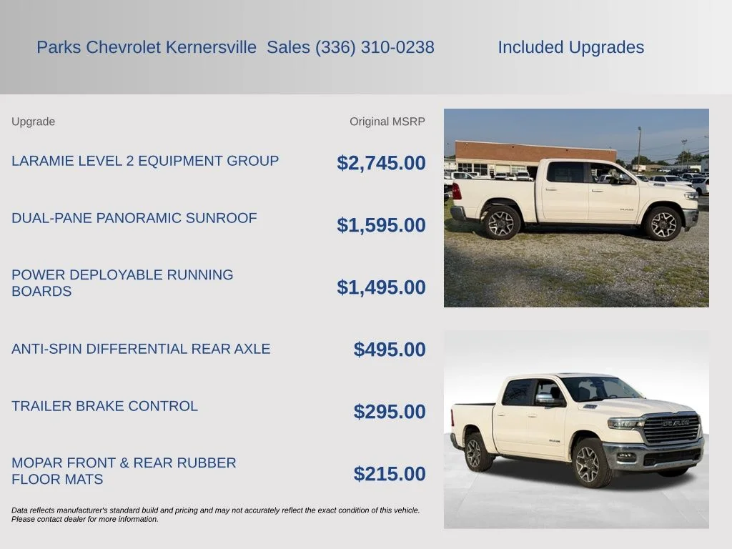 Used 2026 White Ram Laramie image 4