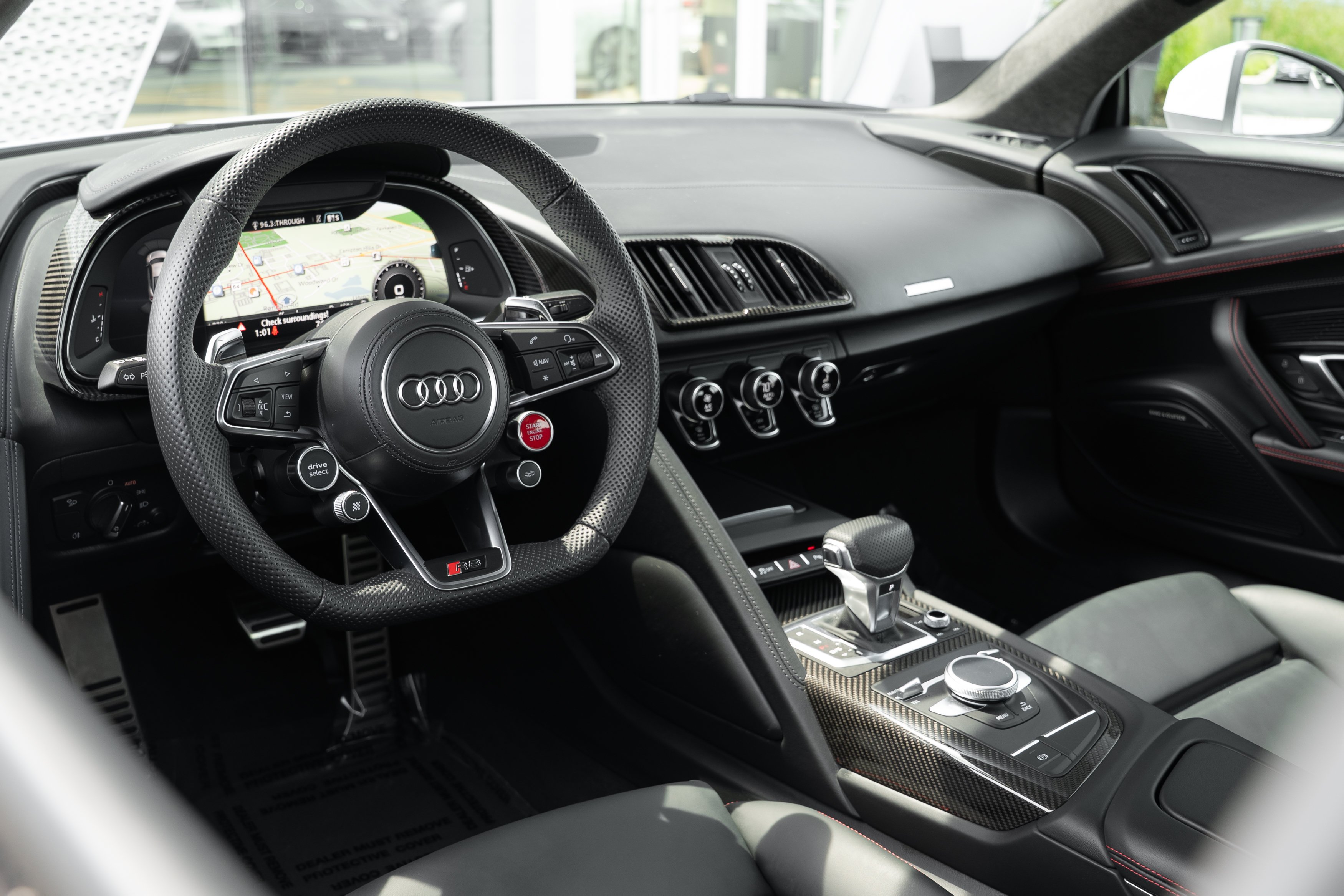 Certified Used 2023 Suzuka Gray Metallic Audi V10 performance image 9