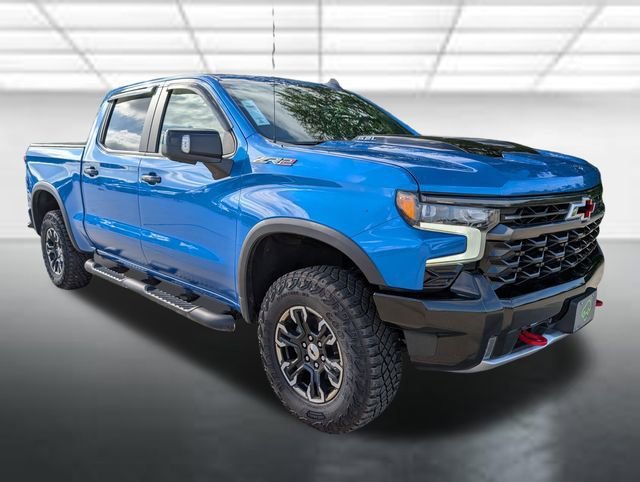 Certified Used 2023 Glacier Blue Metallic Chevrolet ZR2 image 1