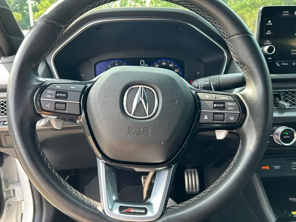 Used 2024 Platinum White Pearl Acura A-SPEC TECH image 40