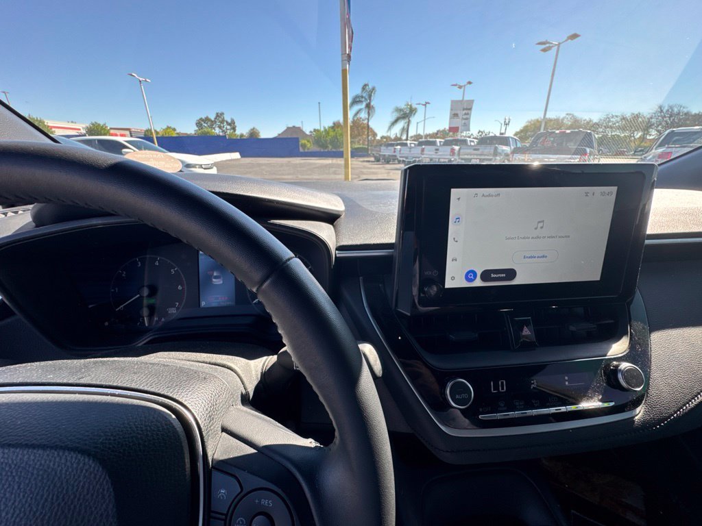 Used 2025 White Toyota SE image 13