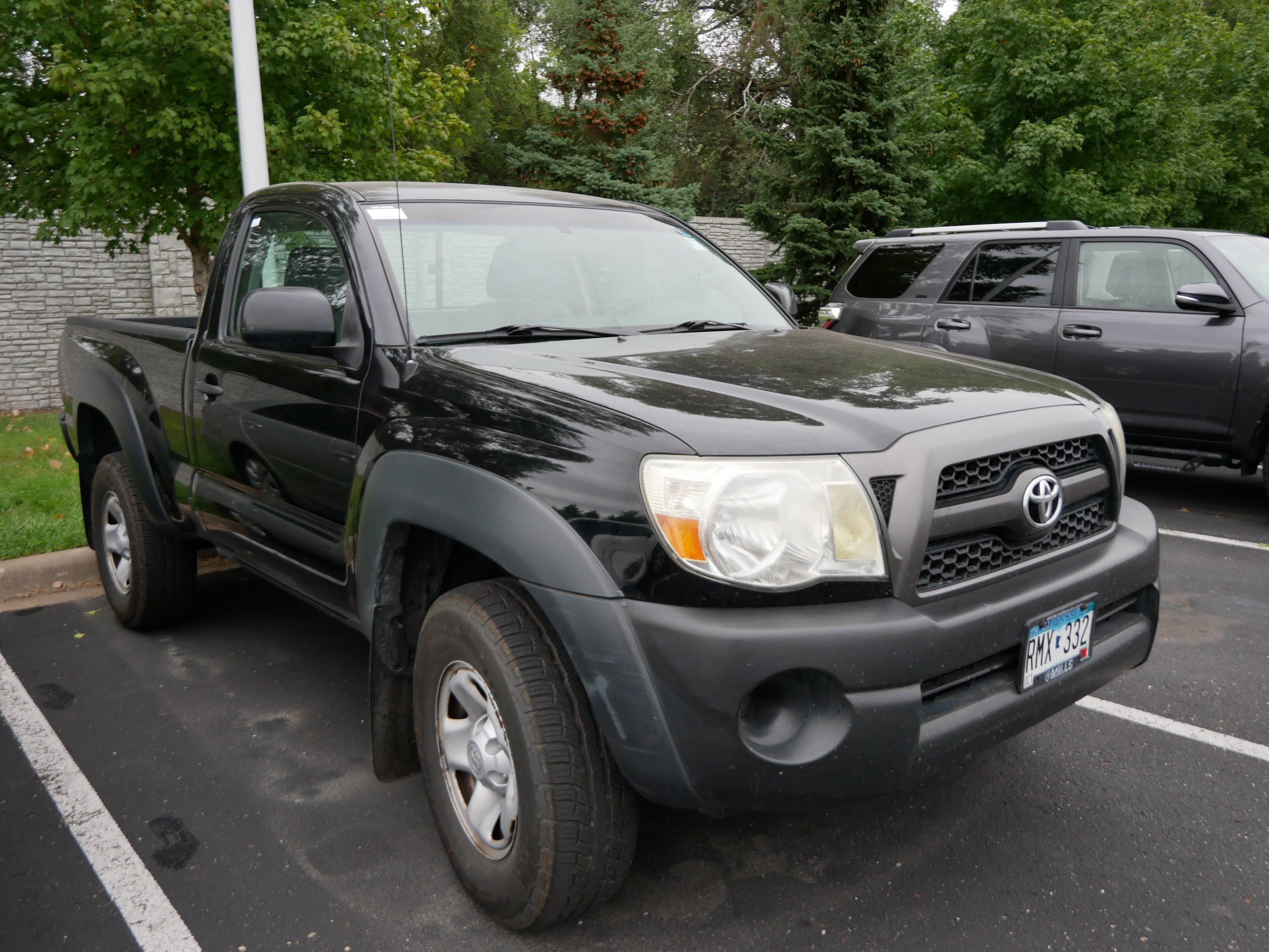 Used 2011 Black Toyota REG CAB 4WD AT image 6