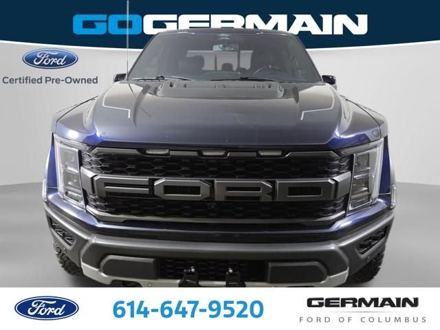 Certified Used 2022 Antimatter Blue Metallic Ford Raptor image 2