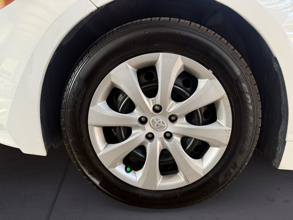 Used 2024 White Toyota LE image 9