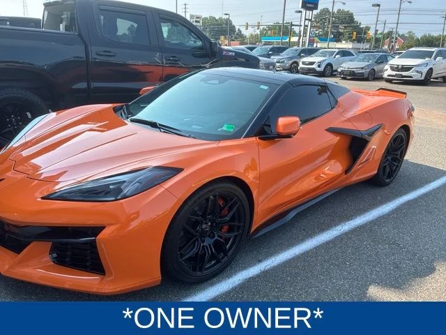 Used 2024 Orange Chevrolet Z06 image 2