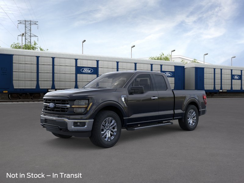 New 2026 Agate Black Metallic Ford XLT image 2