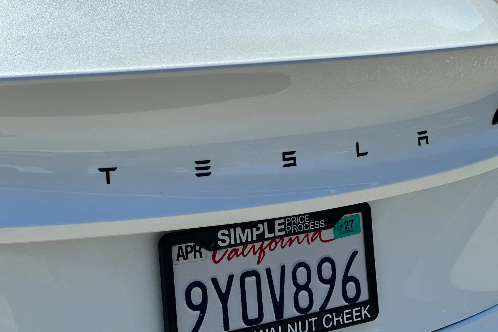 Used 2025 White Tesla Standard image 16