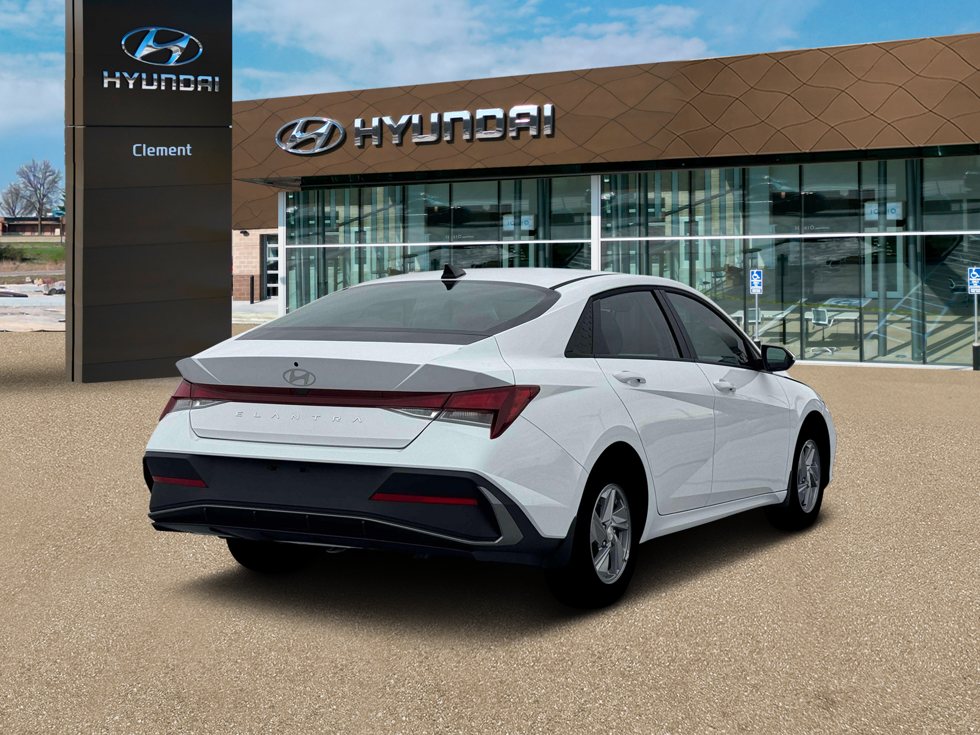 New 2026 White Hyundai SE image 7