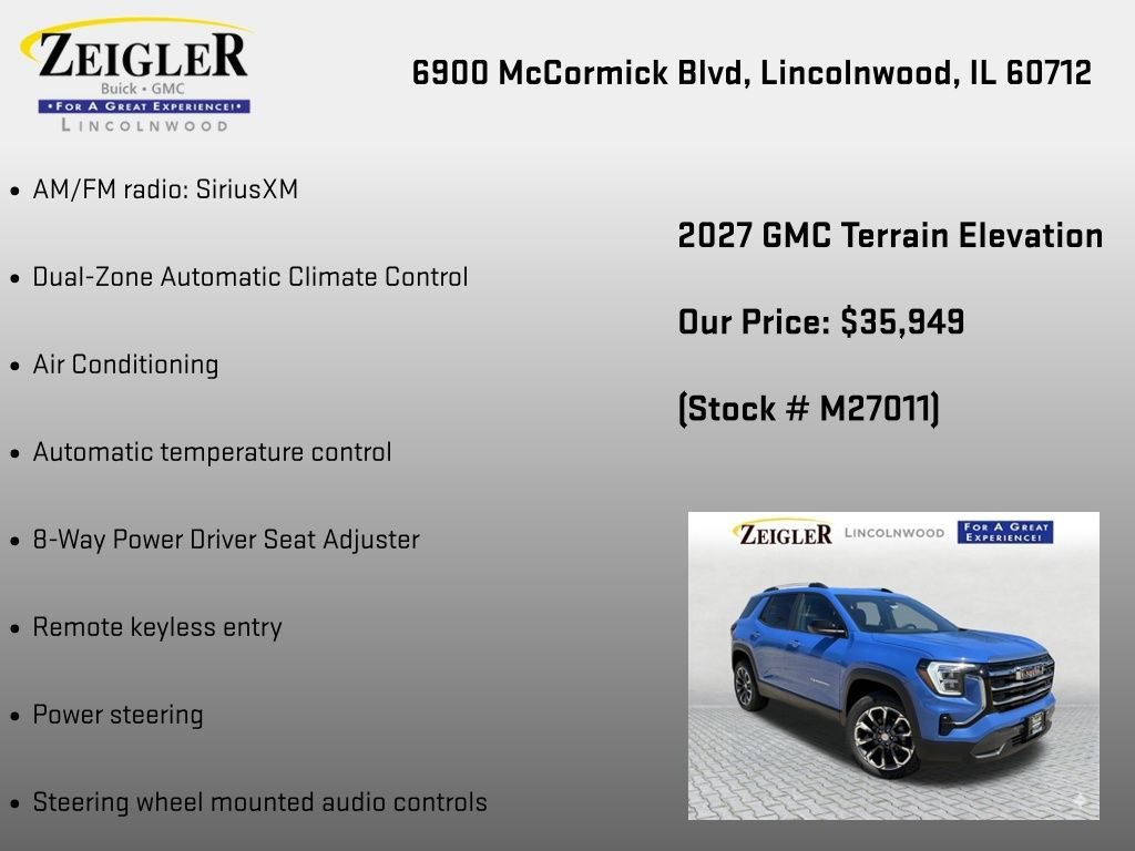 New 2027 Rapids Metallic GMC Elevation image 18