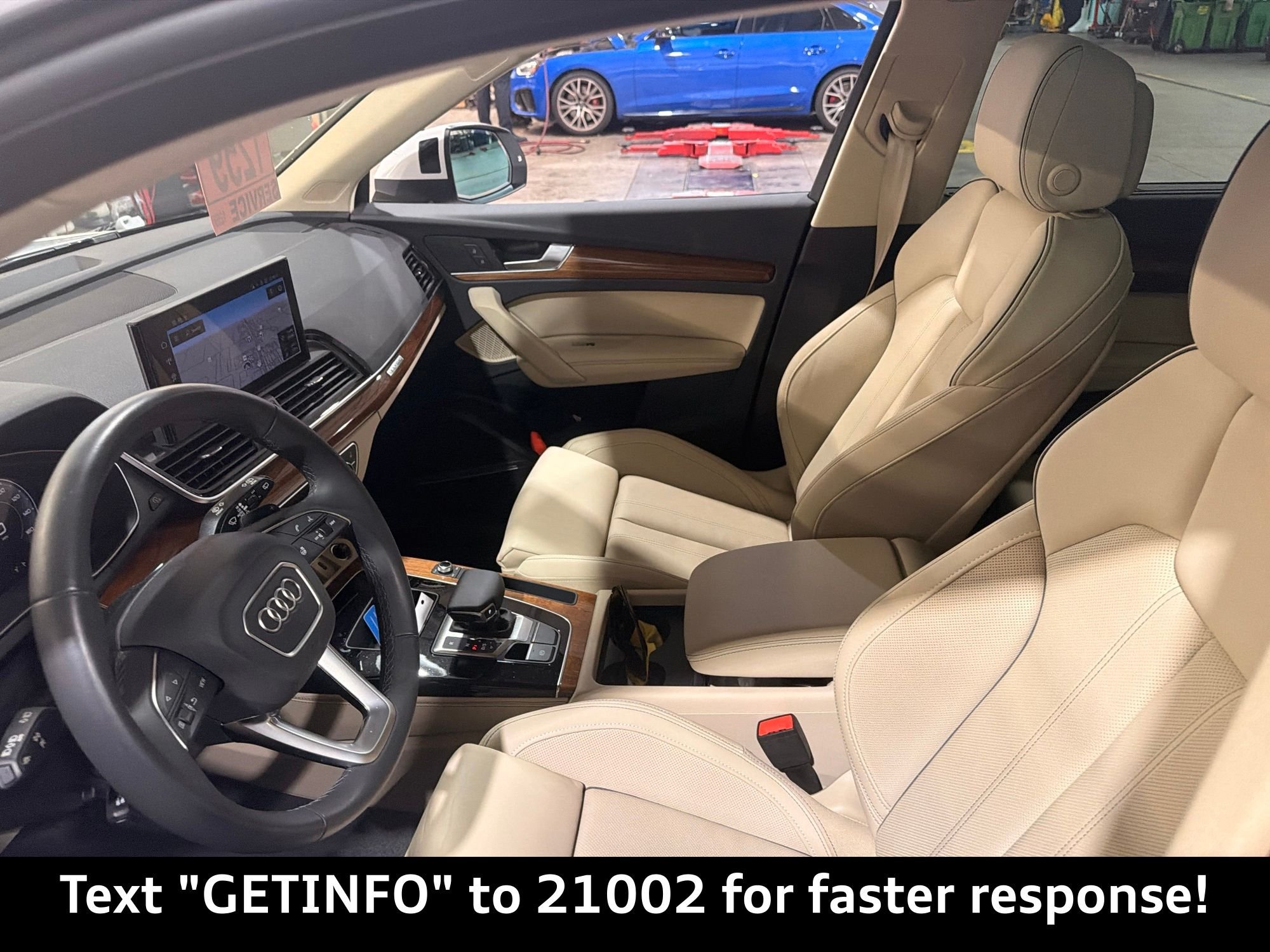 Certified Used 2025 White Audi 40 Premium Plus image 11