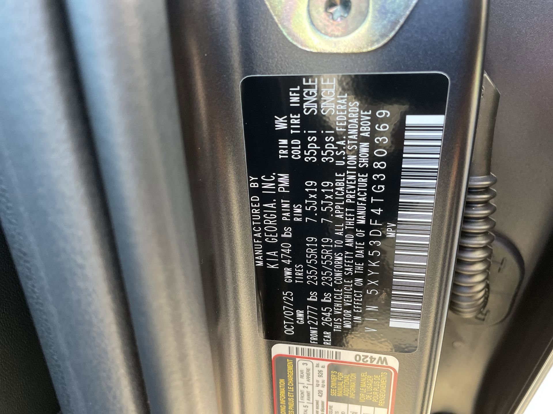 New 2026 Panthera Metal Matte Kia SX Prestige image 34