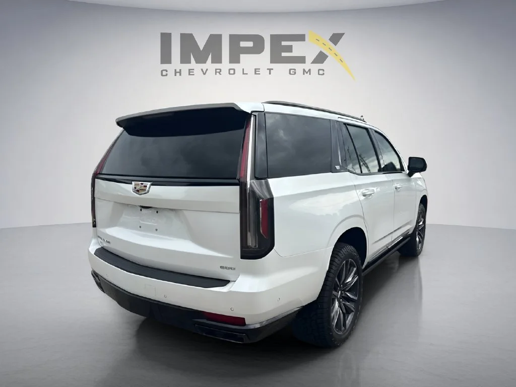Used 2023 Crystal White Tricoat Cadillac Sport Platinum image 5