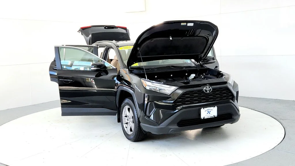 Certified Used 2025 Black Toyota XLE image 9