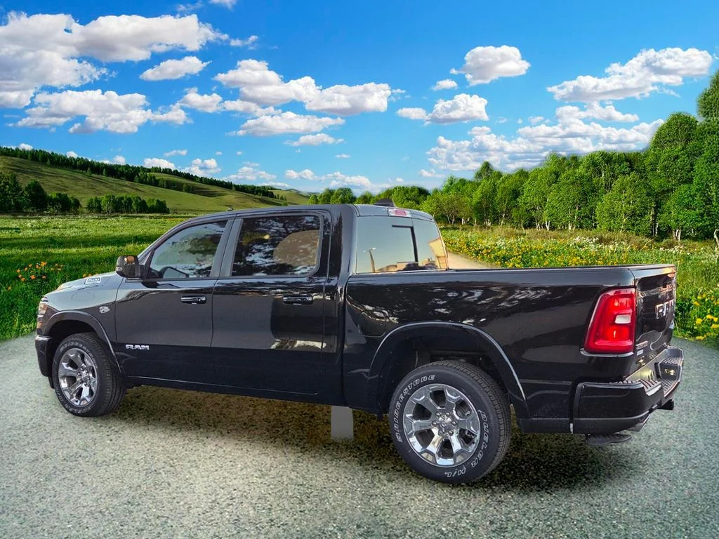 New 2026 Diamond Black Crystal Pearl-Coat Exterior Paint RAM Big Horn/Lone Star image 4