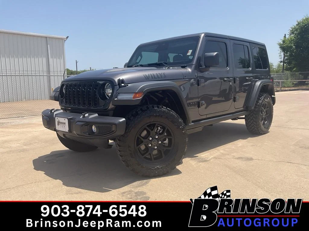 Used 2026 Granite Crystal Metallic Clearcoat Jeep Willys image 1