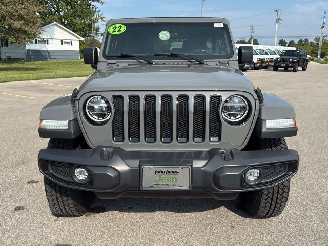Used 2022 Gray Clearcoat Jeep Unlimited Sahara Altitude image 14