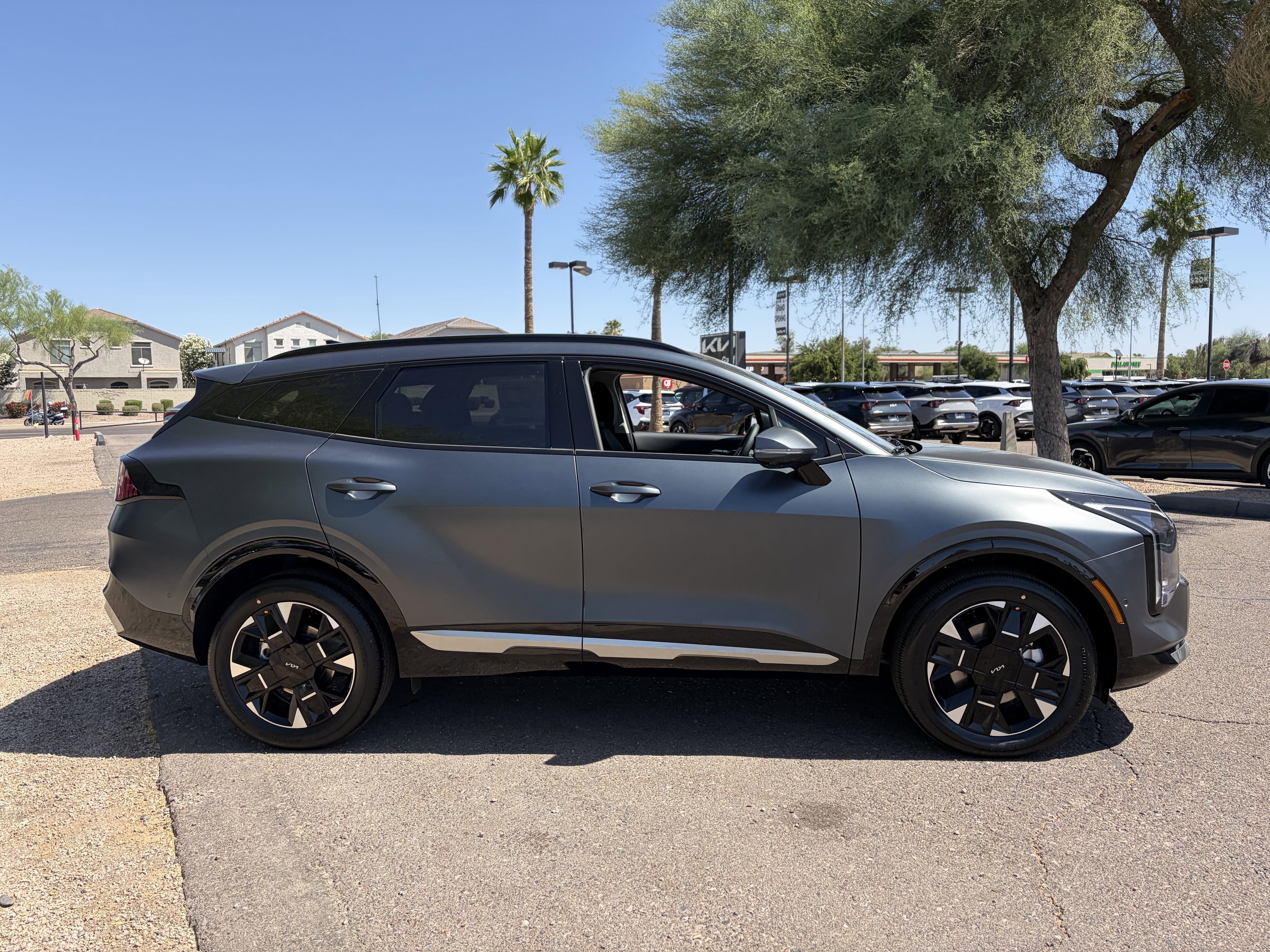 New 2026 Shadow Matte Gray Kia SX Prestige image 2