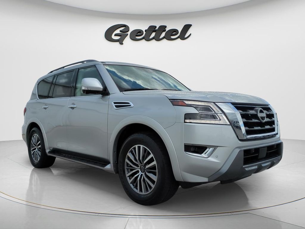 Certified Used 2023 Silver Nissan SL image 2
