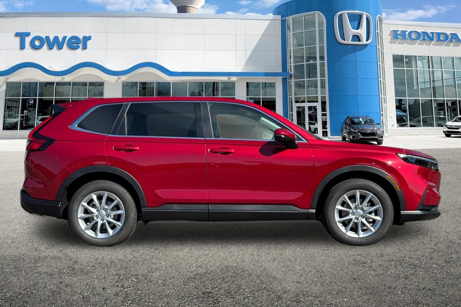 New 2026 Radiant Red Metallic Honda EX image 3