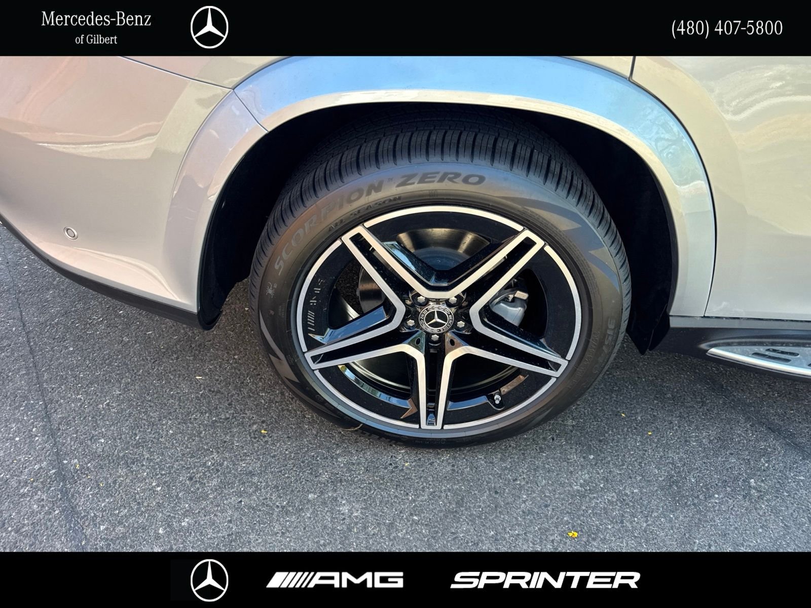 New 2026 Cirrus Silver Metallic Mercedes-Benz GLS 450 image 7