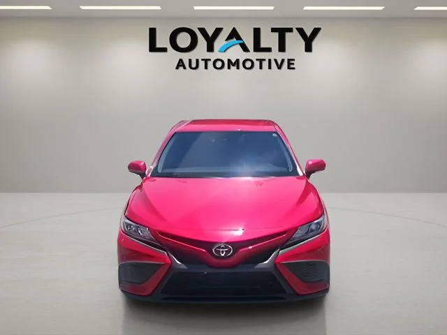 Used 2023 Red Toyota SE image 1