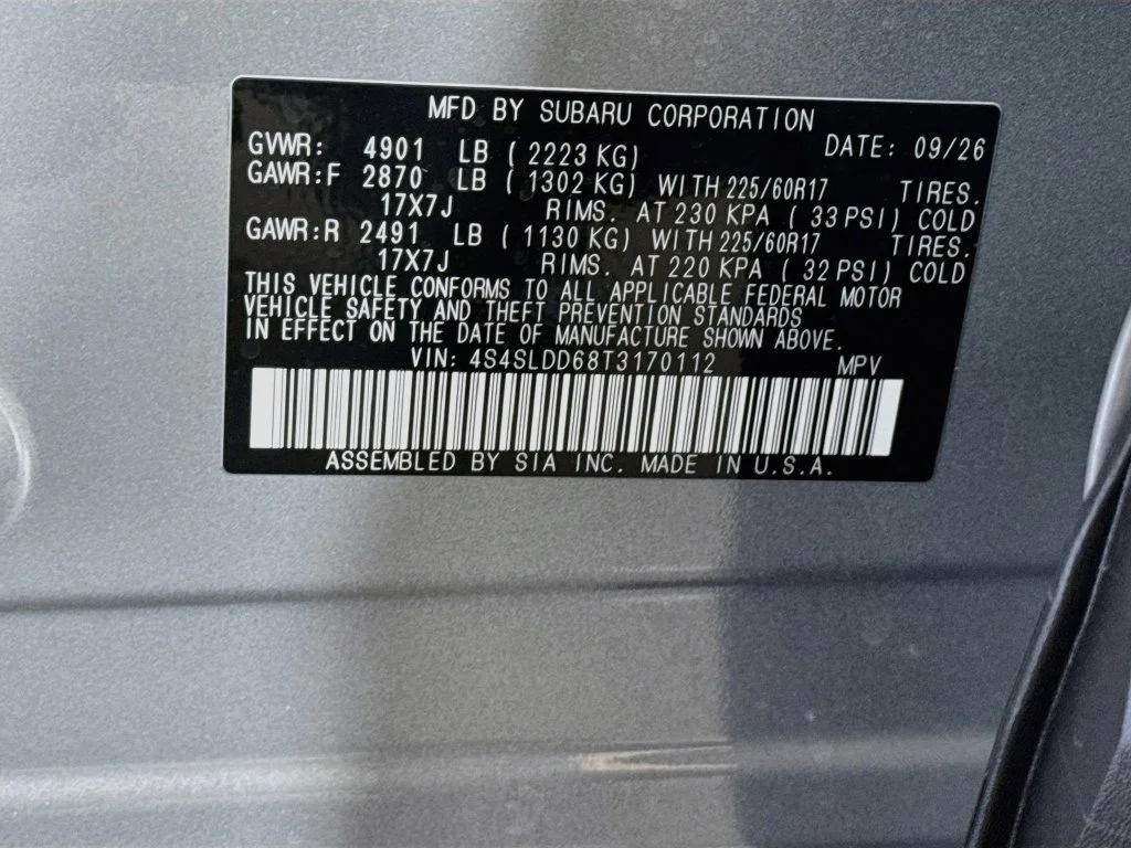 New 2026  Subaru Premium image 43