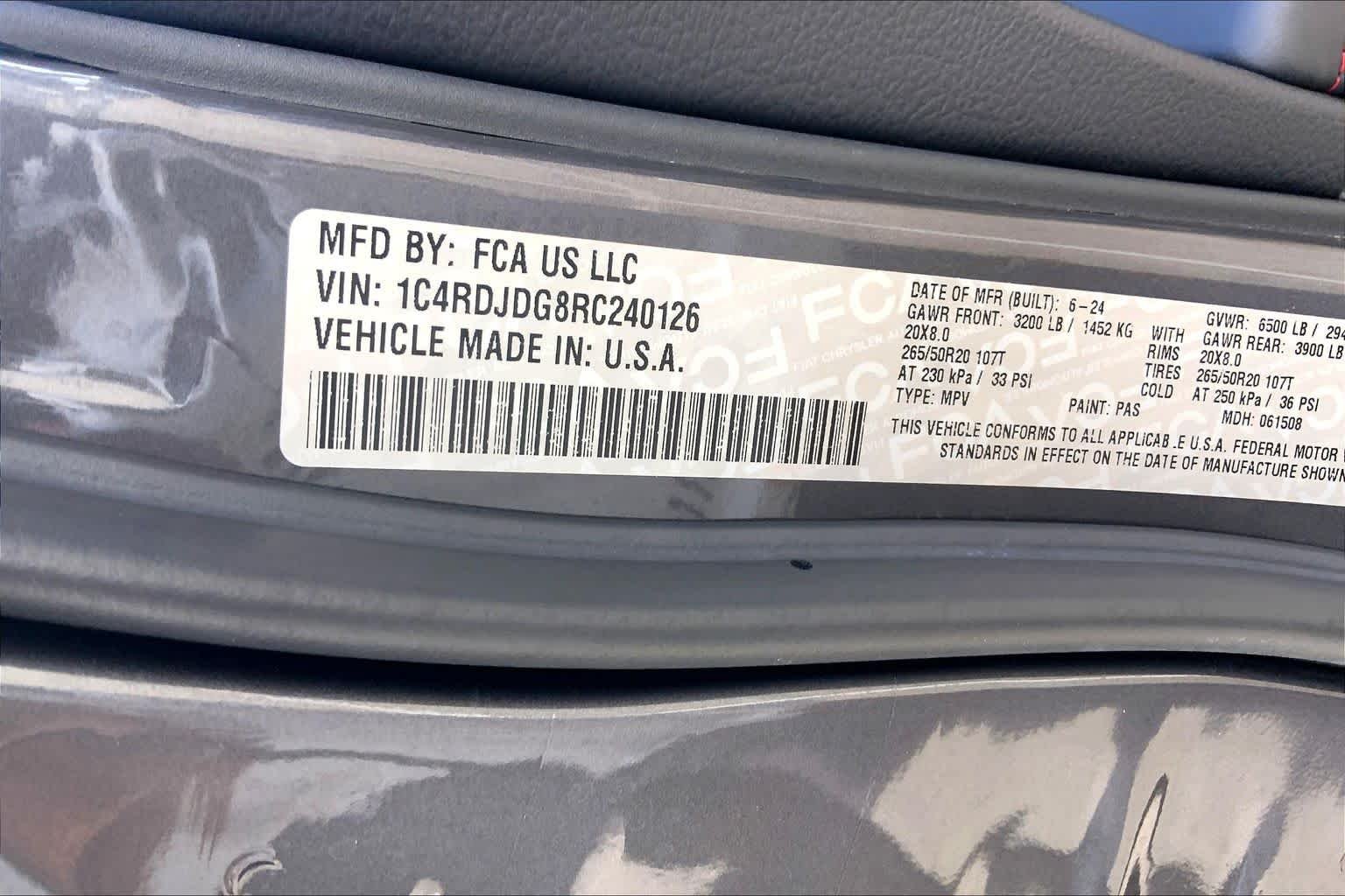 Used 2024 Vapor Gray Dodge GT Plus image 31