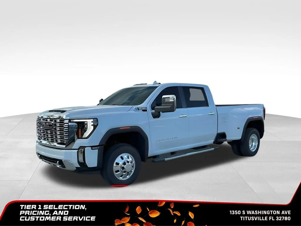 New 2026 Glacier White Tricoat GMC Denali DRW image 2