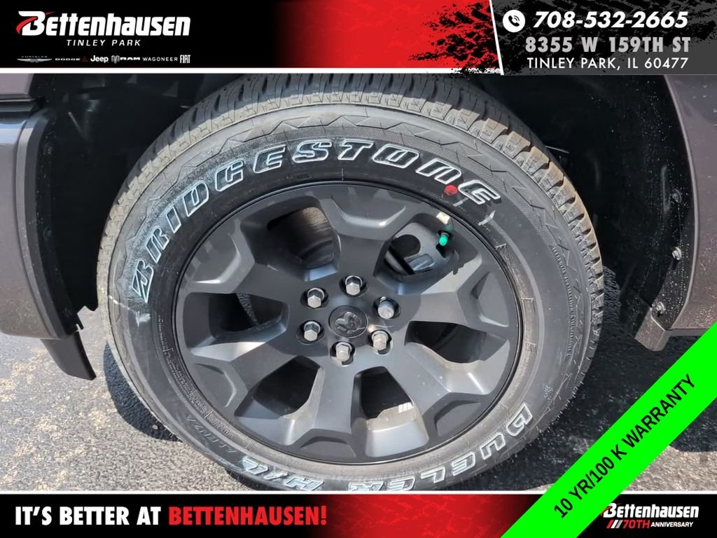 New 2026 Granite Crystal Metallic Clear-Coat Exterior Paint RAM Big Horn image 12