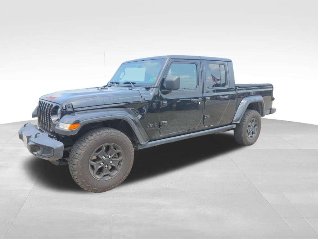 Used 2021 Black Jeep Willys image 2
