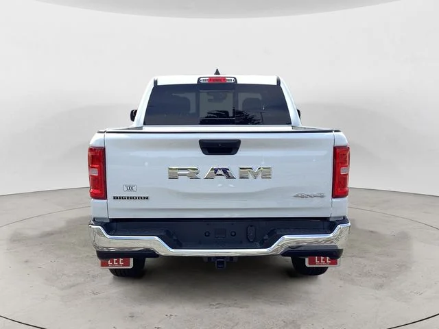 New 2026 Bright White Clearcoat Ram BIG HORN CREW CAB 4X4 5