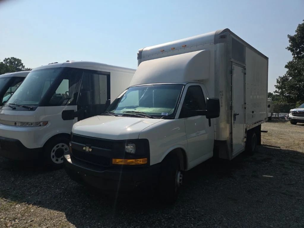 Used 2017 White Chevrolet Work Van image 1