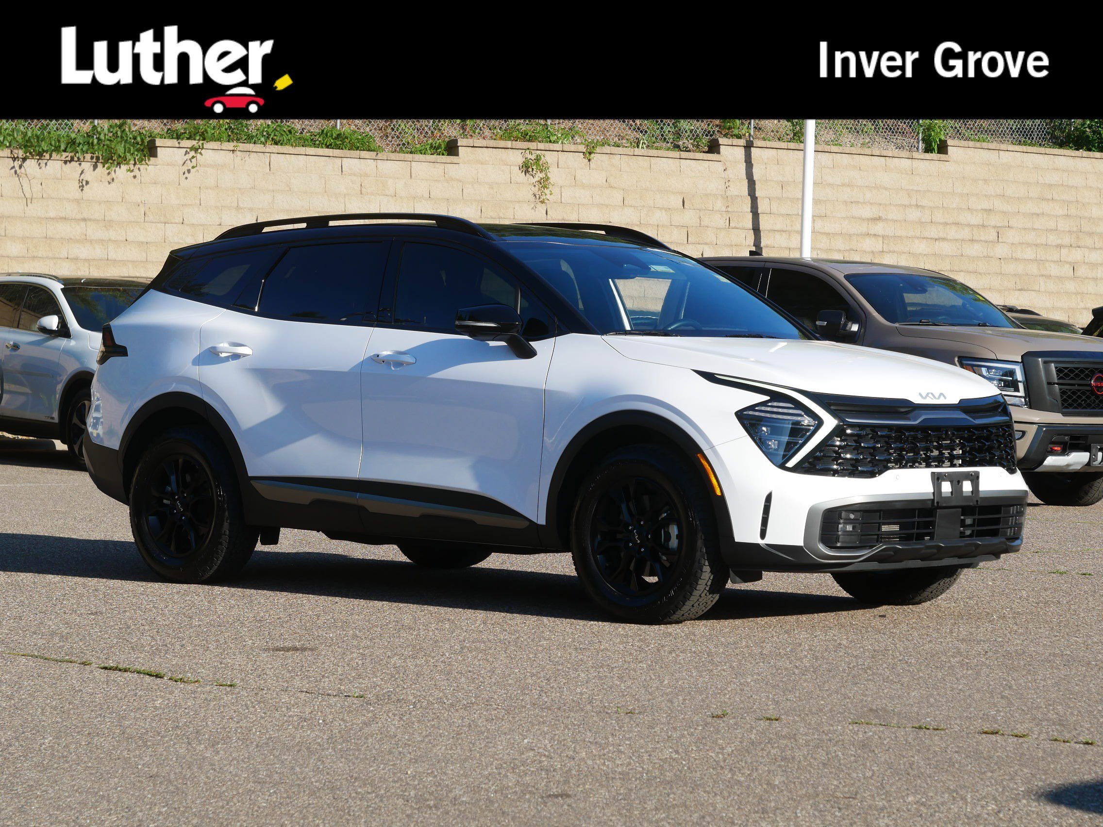 Certified Used 2024 Glacier White Pearl/Ebony Black Roof Kia X-Pro Prestige image 1