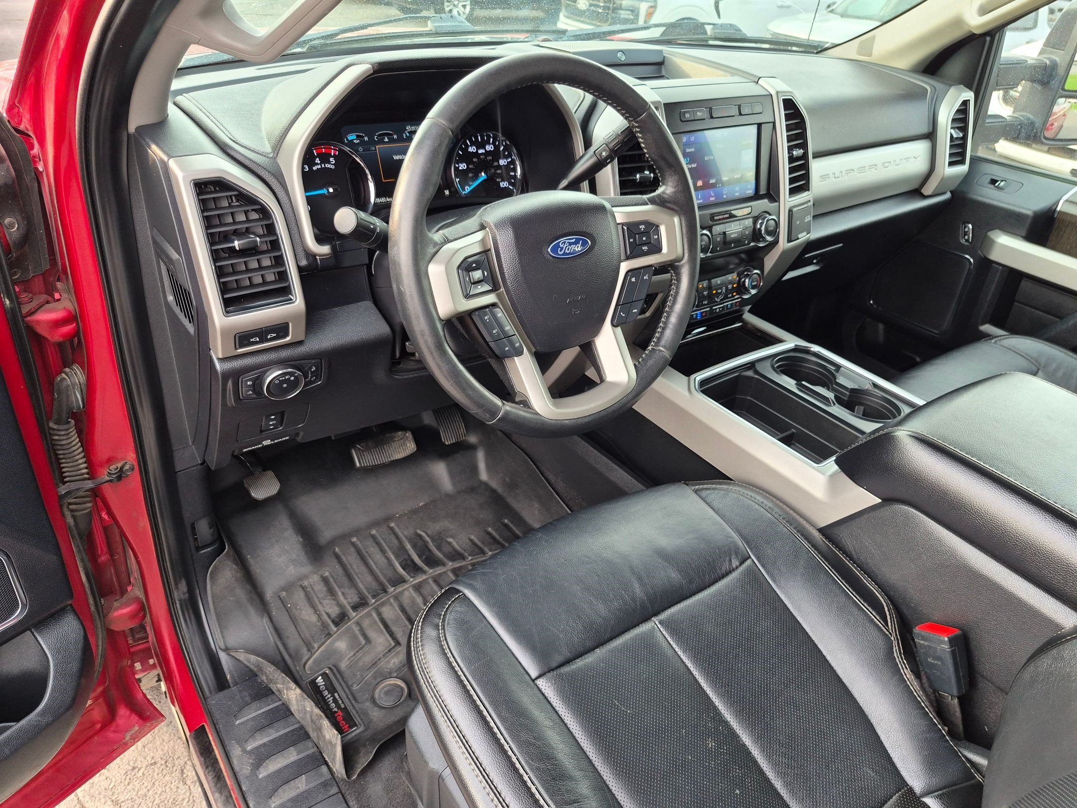 Certified Used 2020 Rapid Red Metallic Tinted Clearcoat Ford LARIAT image 14