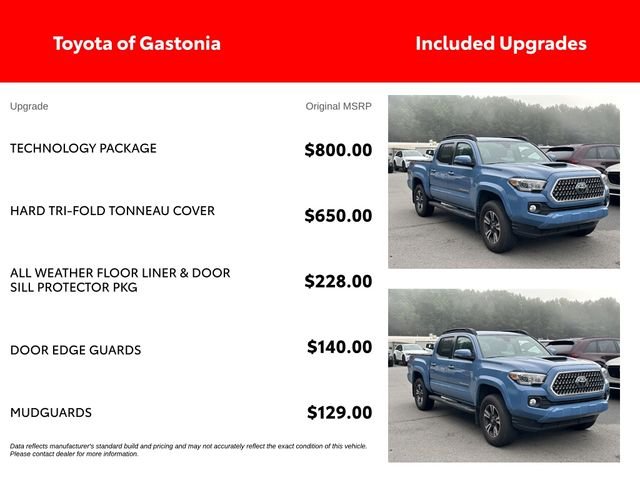 Used 2019 Blue Toyota TRD Sport image 4