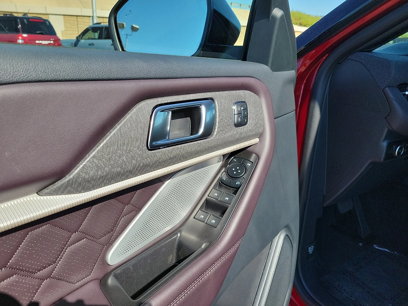 New 2027 Ruby Red Metallic Tinted Clearcoat Ford Platinum image 11
