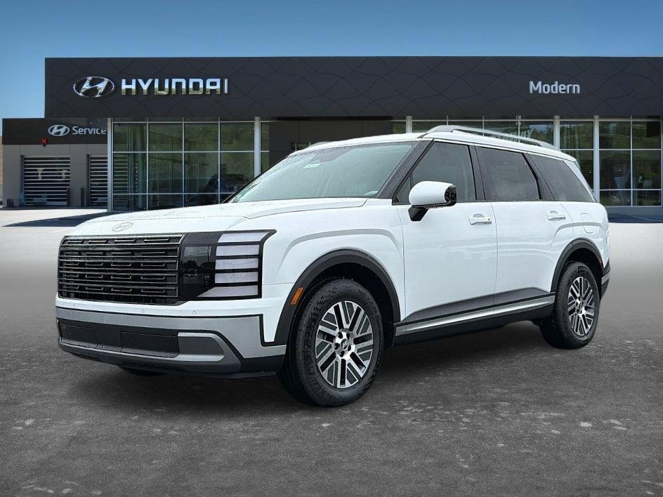 New 2026 Creamy White Pearl Hyundai Blue SEL 7P image 16