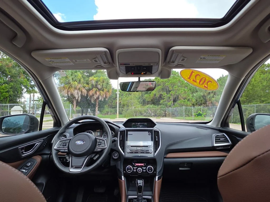 Used 2021 Blue Subaru Touring image 4