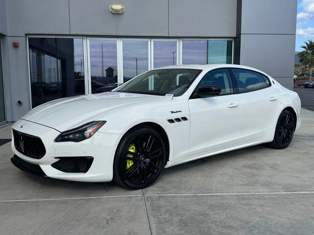 Certified Used 2022 Bianco Maserati Modena image 4