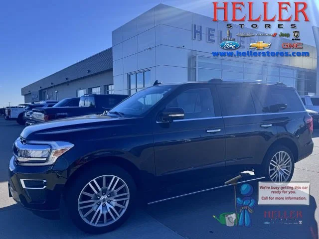 Used 2023 Agate Black Metallic Ford Limited image 1