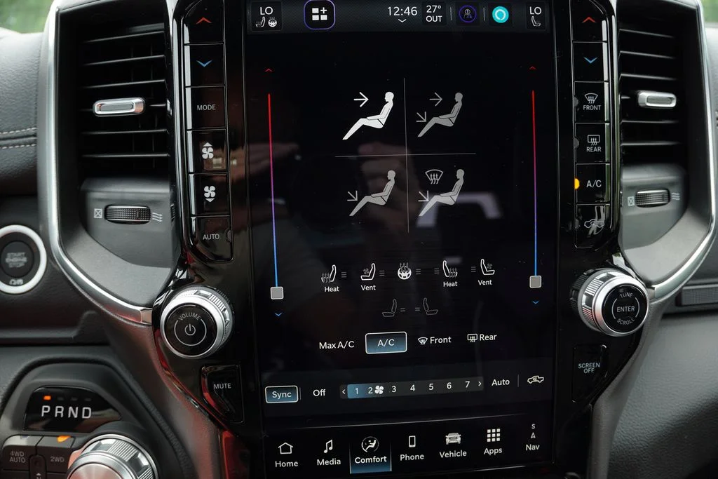 New 2026 Forged Blue Metallic Exterior Paint RAM Laramie image 16