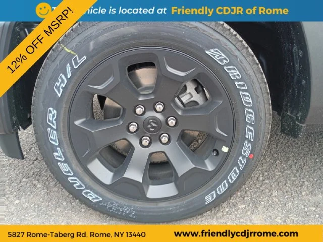 New 2026 Granite Crystal Metallic Clear-Coat Exterior Paint RAM Big Horn/Lone Star image 17