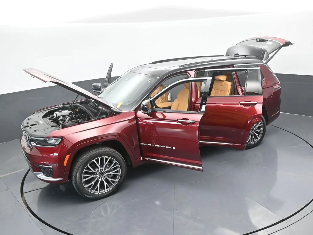 New 2025 Velvet Red Pearlcoat Jeep Summit image 72